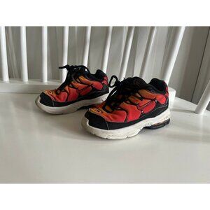 Nike Little Air Max Plus Sunset Pimento Red Toddler